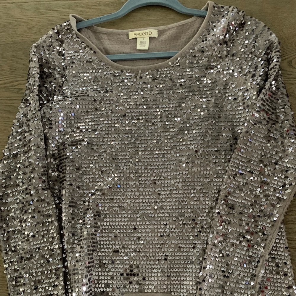 Arden B sequin Sweater
